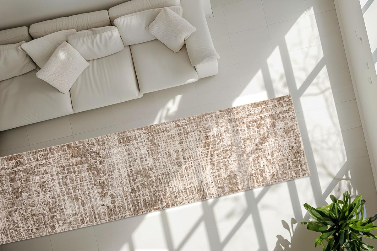 Dywan Bella 235 jasny brąz 80 x 300 - obrazek 5