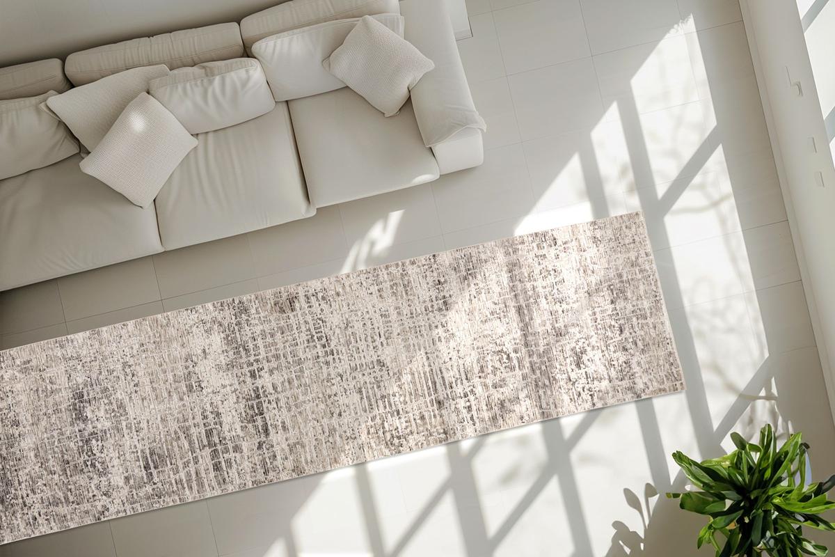 Dywan Bella 235 szary 80 x 300 - obrazek 5