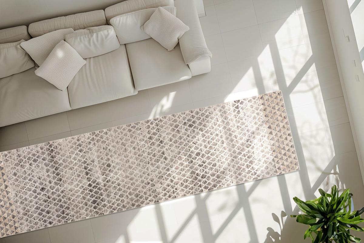 Dywan Bella 236 szary 80 x 300 - obrazek 5