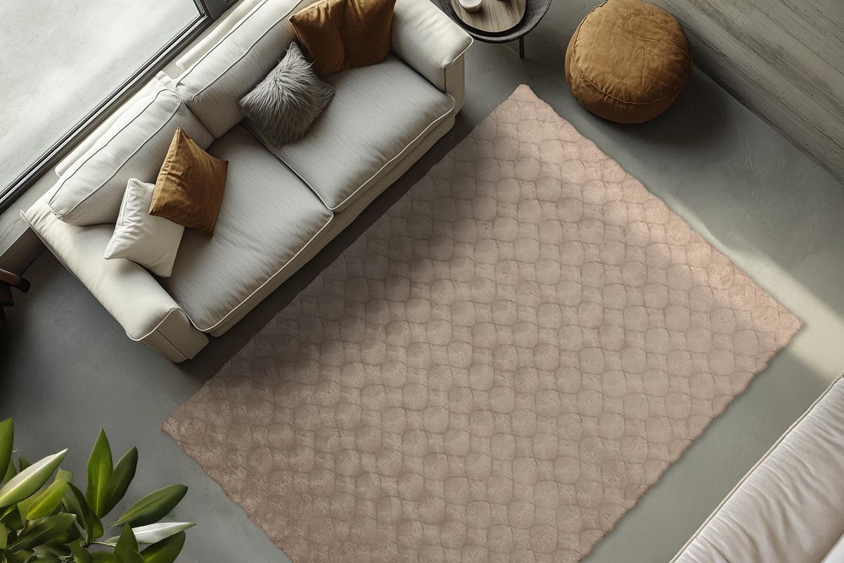 Dywan Diamond Cut 800 beżowy 120 x 170 - obrazek 6