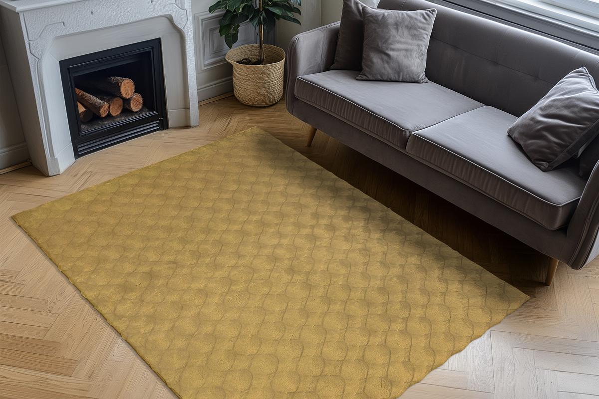 Dywan Diamond Cut 800 miodowy 160 x 230 - obrazek 5