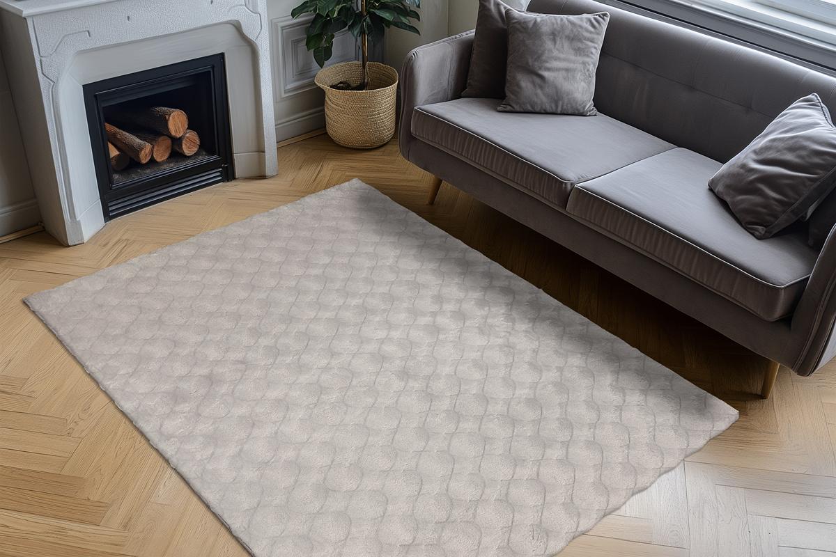 Dywan Diamond Cut 800 szary 120 x 170 - obrazek 5