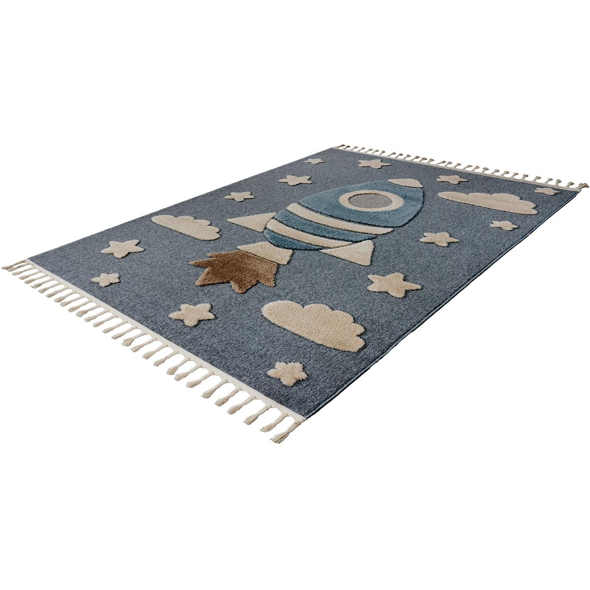 Dywan Fano 391 niebieski 120 x 170 - obrazek 2