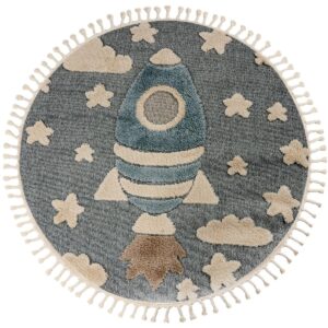 Dywan Fano 391 niebieski 133 x 133