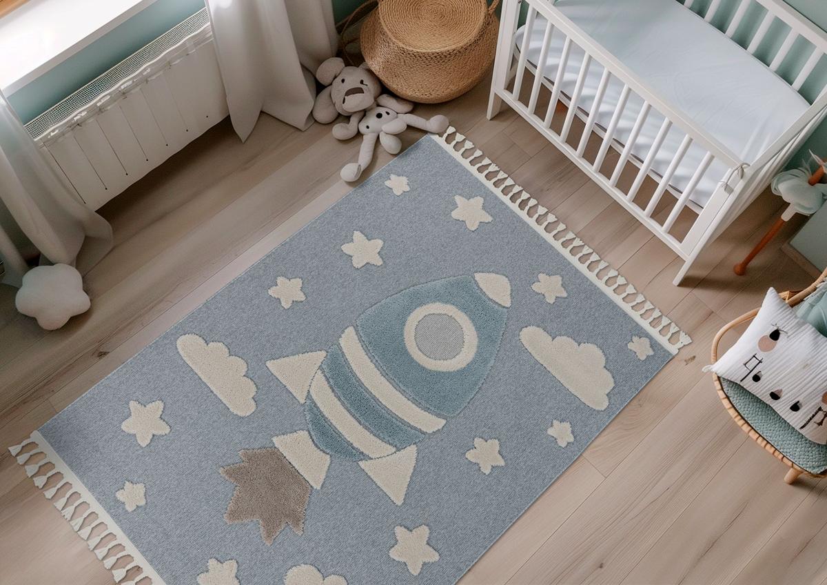 Dywan Fano 391 niebieski 160 x 230 - obrazek 5