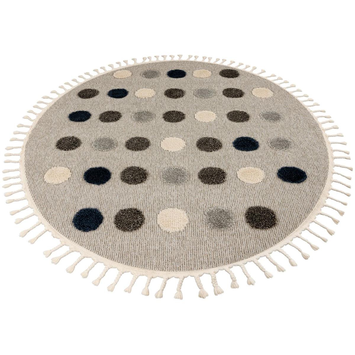 Dywan Fano 394 szary 133 x 133 - obrazek 3