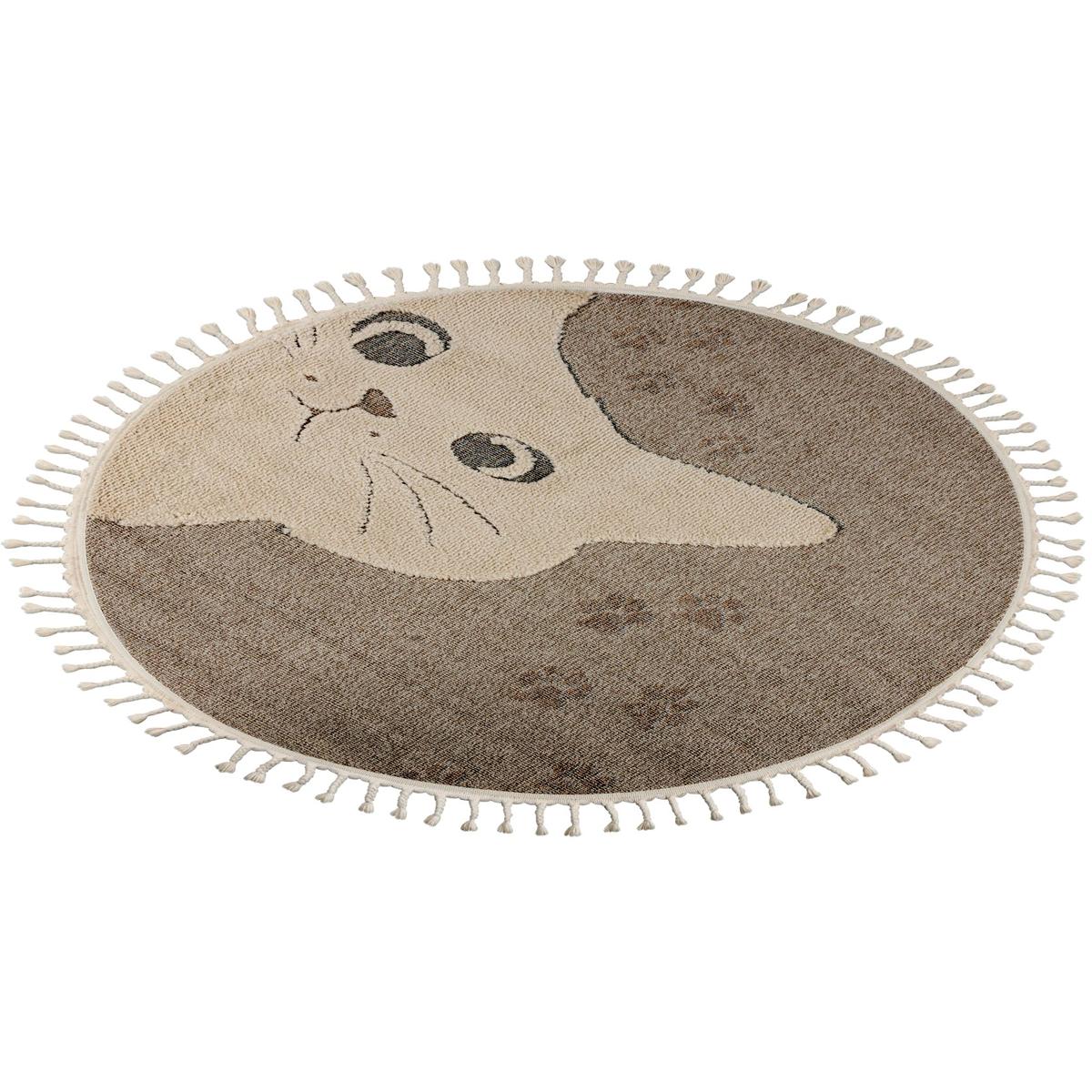 Dywan Fano 396 beżowy 133 x 133 - obrazek 2