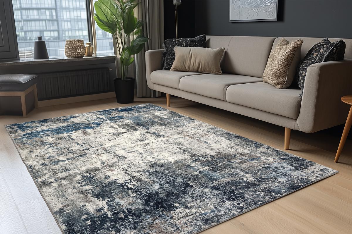 Dywan Posh 303 niebieski 230 x 330 - obrazek 7