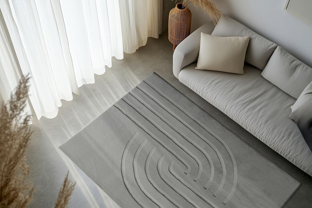 Dywan Zen Deluxe 700 szary 160 x 230 - obrazek 8