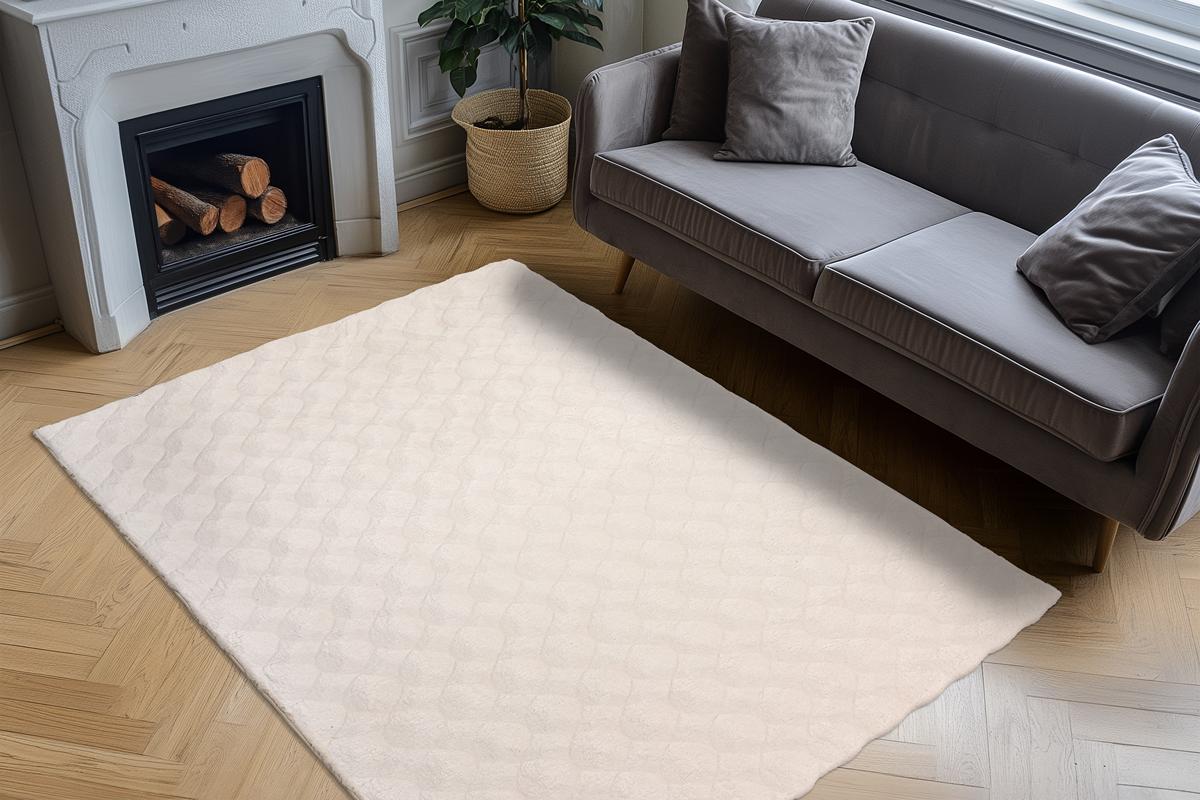 Dywan Diamond Cut 800 Kremowy - obrazek 2