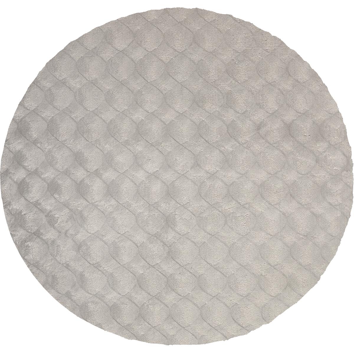 Dywan Diamond Cut 800 Szary Okrągły